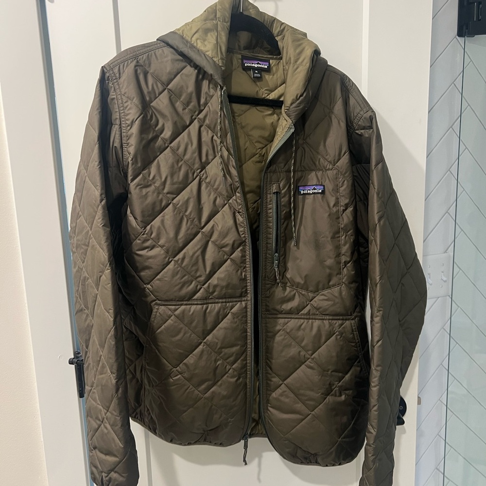Patagonia Men's Puffer Jacket - Dark Olive